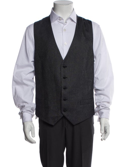 Giorgio Armani Virgin Wool Vest