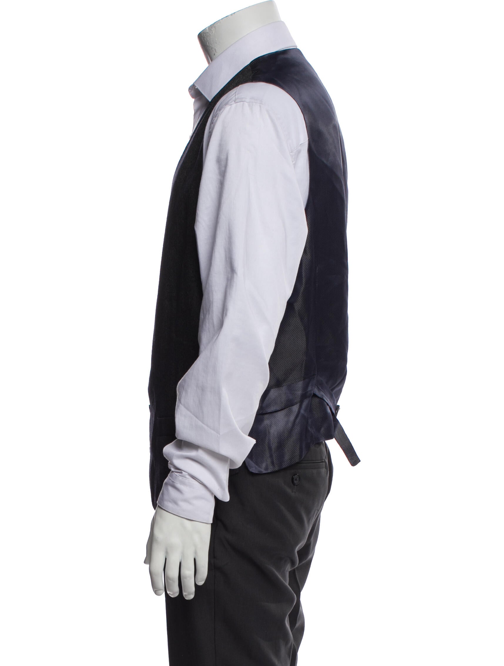 Giorgio Armani Virgin Wool Vest