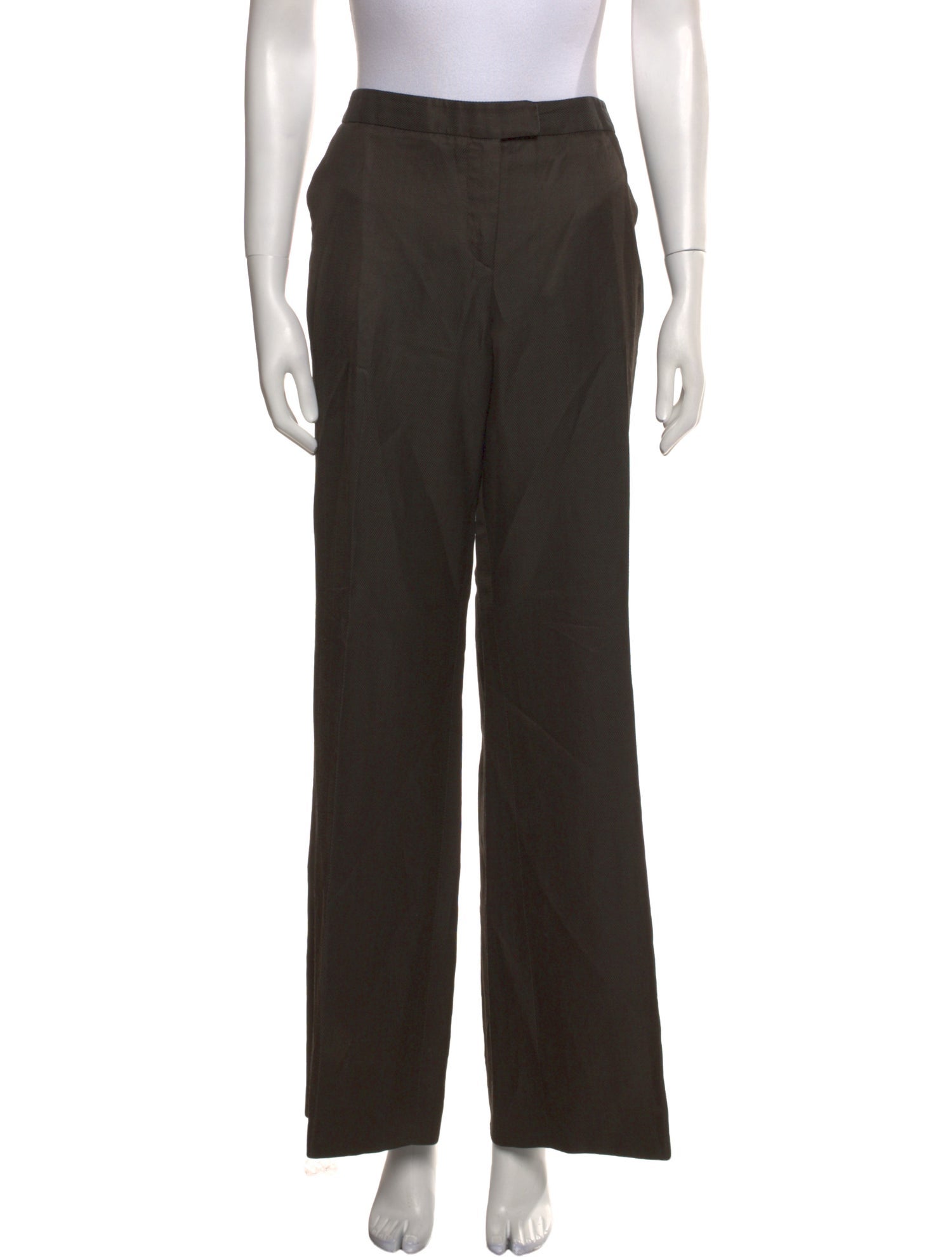 Giorgio Armani Wool Wide Leg Pants