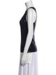 Giorgio Armani Scoop Neck Sleeveless Top