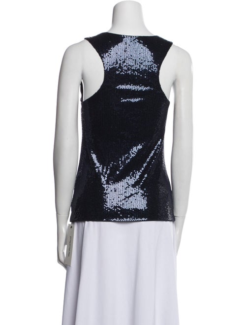 Giorgio Armani Scoop Neck Sleeveless Top
