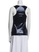 Giorgio Armani Scoop Neck Sleeveless Top