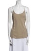 Giorgio Armani Silk Scoop Neck Top