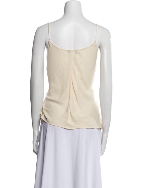 Giorgio Armani Silk Scoop Neck Top