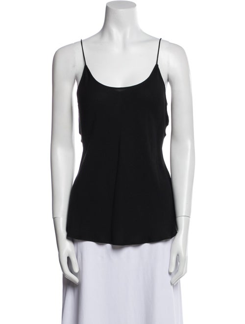 Giorgio Armani Silk Scoop Neck Top
