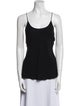 Giorgio Armani Silk Scoop Neck Top