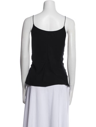 Giorgio Armani Silk Scoop Neck Top