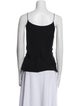 Giorgio Armani Silk Scoop Neck Top