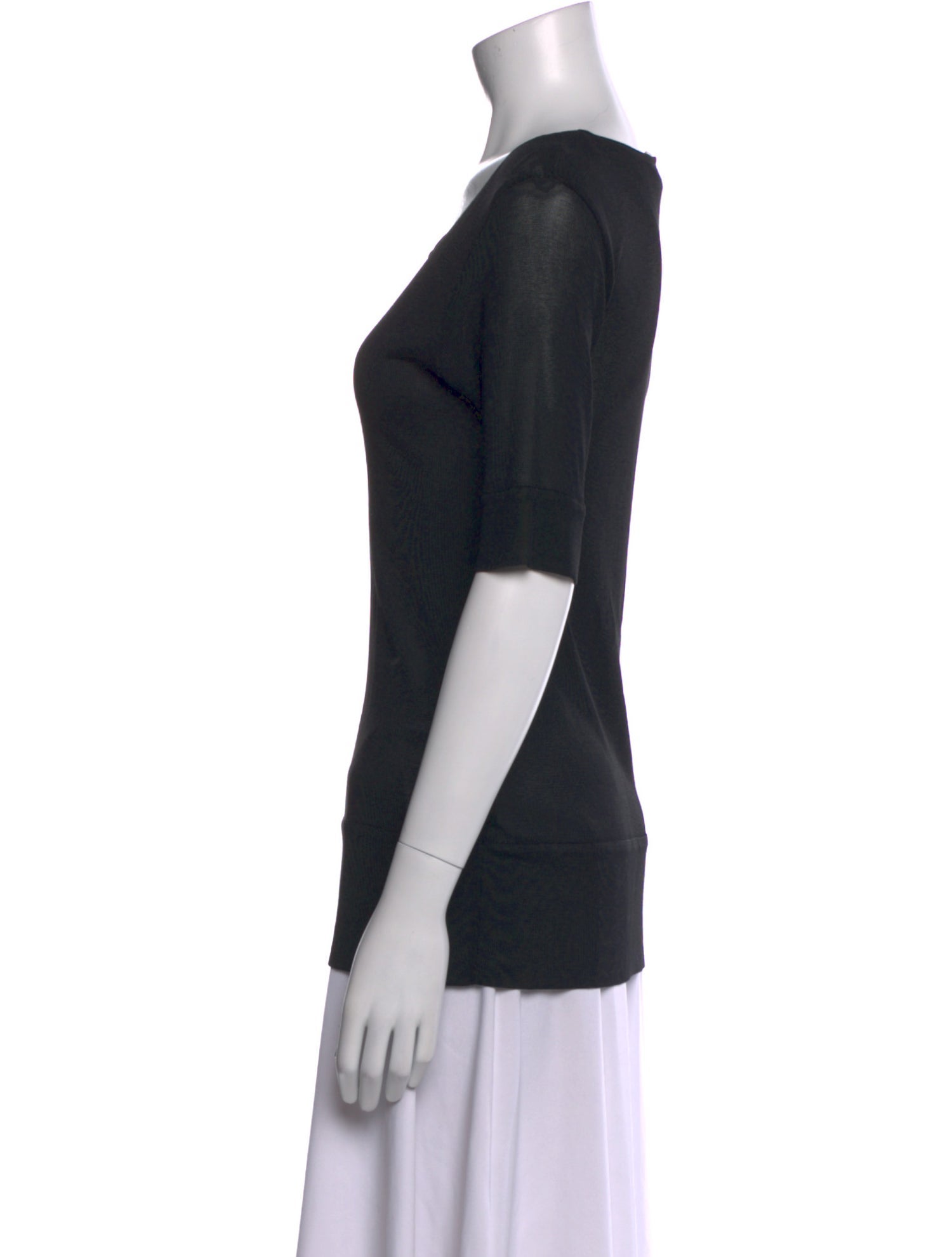 Giorgio Armani Scoop Neck Short Sleeve T-Shirt