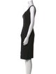 Giorgio Armani Virgin Wool Knee-Length Dress