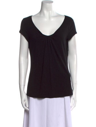 Giorgio Armani V-Neck Short Sleeve T-Shirt