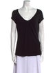 Giorgio Armani V-Neck Short Sleeve T-Shirt