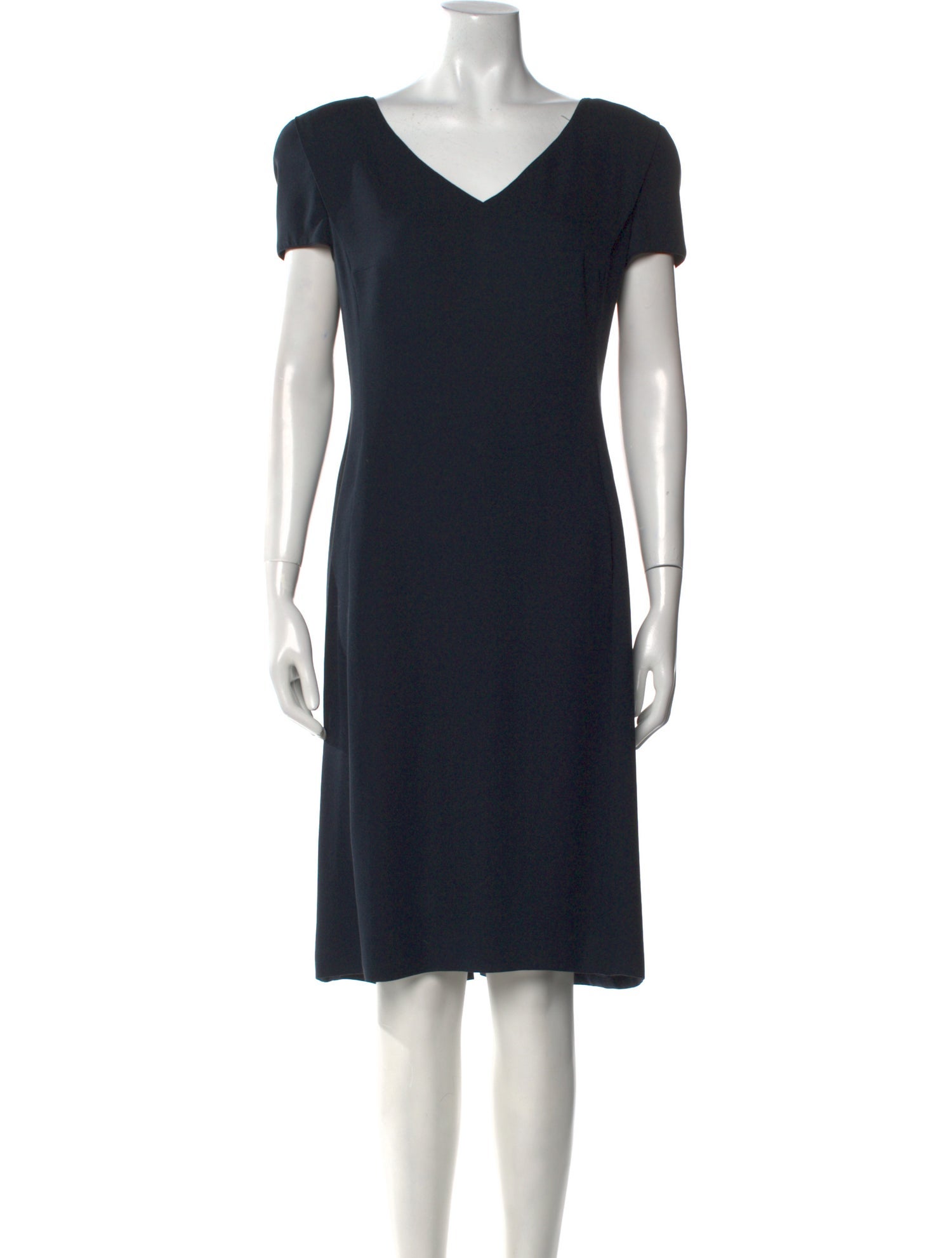 Giorgio Armani Silk Knee-Length Dress