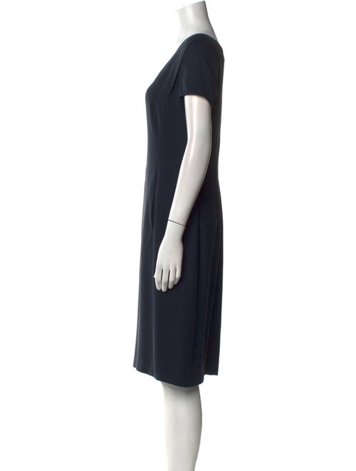 Giorgio Armani Silk Knee-Length Dress
