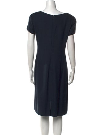 Giorgio Armani Silk Knee-Length Dress