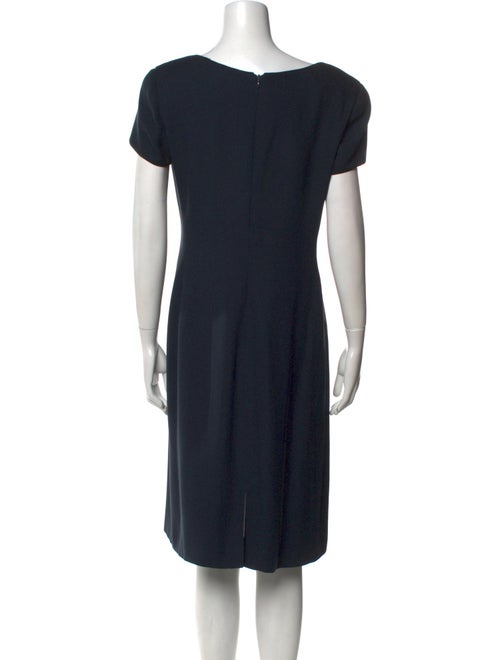 Giorgio Armani Silk Knee-Length Dress