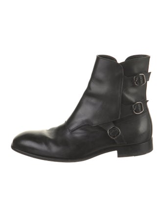 Giorgio Armani Leather Boots