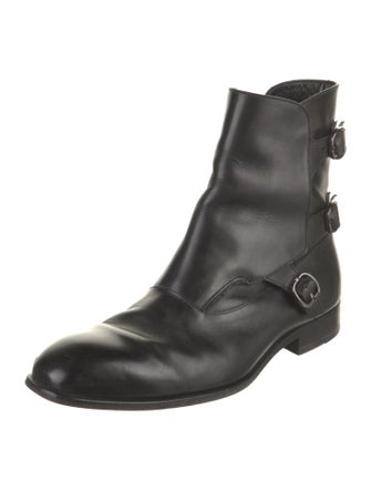 Giorgio Armani Leather Boots