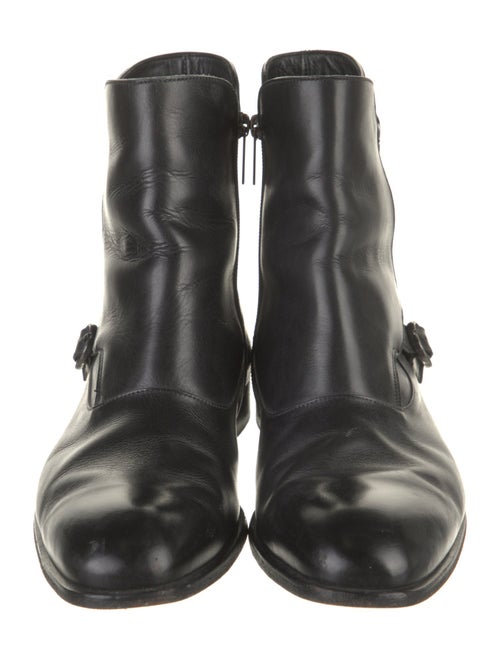 Giorgio Armani Leather Boots
