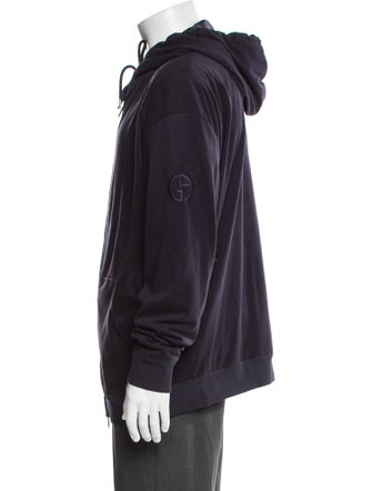 Giorgio Armani Crew Neck Long Sleeve Hoodie