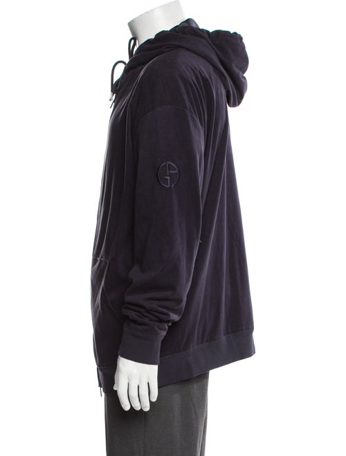 Giorgio Armani Crew Neck Long Sleeve Hoodie