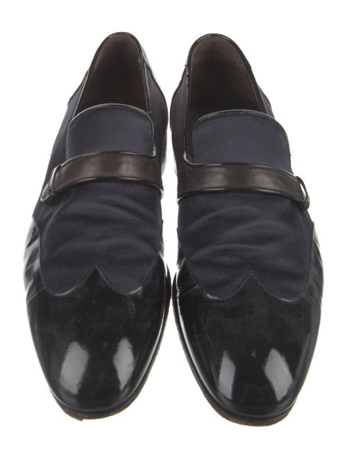 Giorgio Armani Patent Leather Dress Loafers