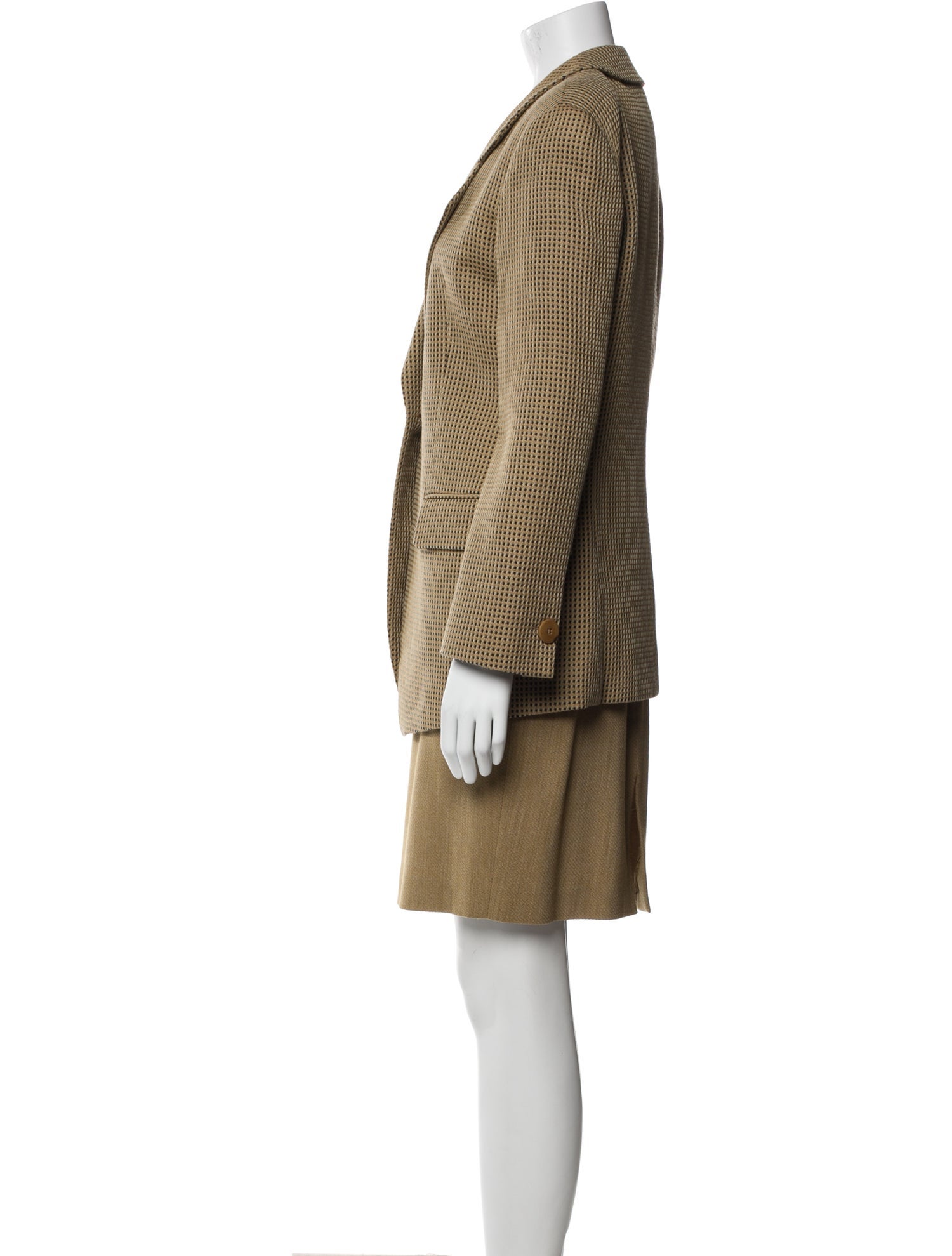 Giorgio Armani Virgin Wool Skirt Suit