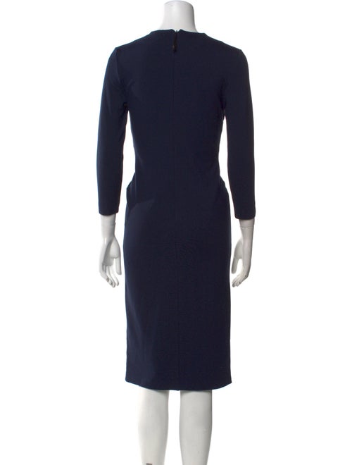 Giorgio Armani V-Neck Midi Length Dress