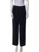 Giorgio Armani Wool Straight Leg Pants