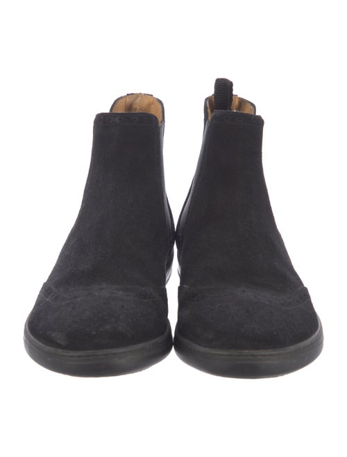 Giorgio Armani Suede Chelsea Boots