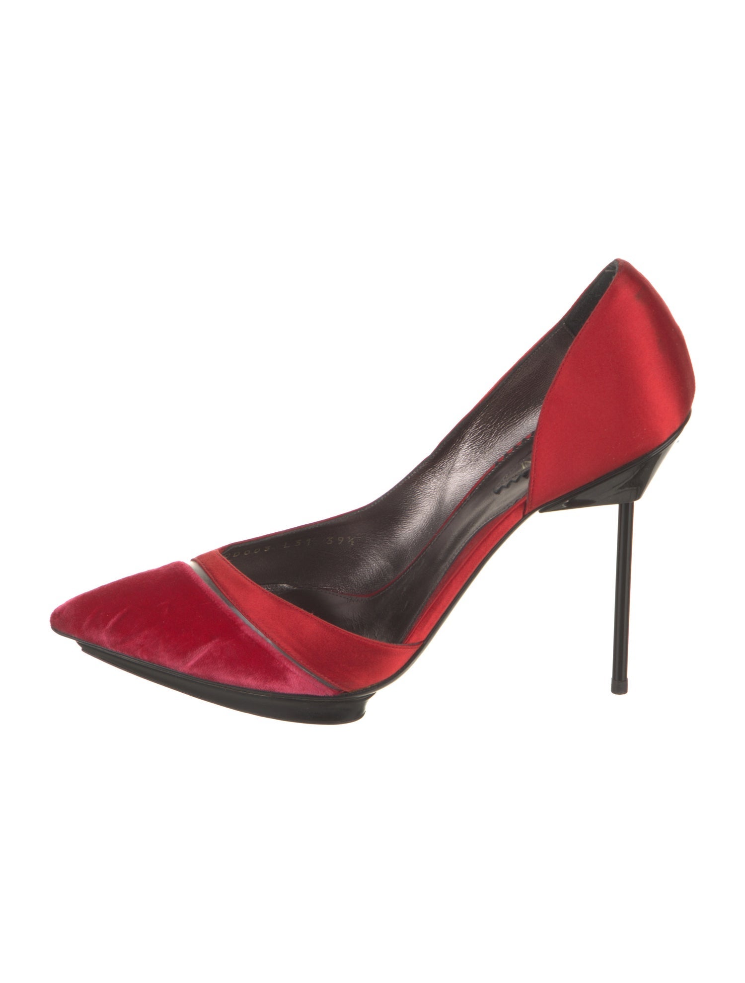 Giorgio Armani Satin D'Orsay Pumps