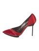 Giorgio Armani Satin D'Orsay Pumps