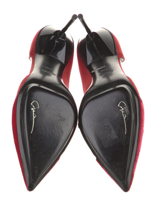 Giorgio Armani Satin D'Orsay Pumps