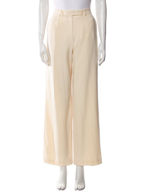 Giorgio Armani Wool Wide Leg Pants