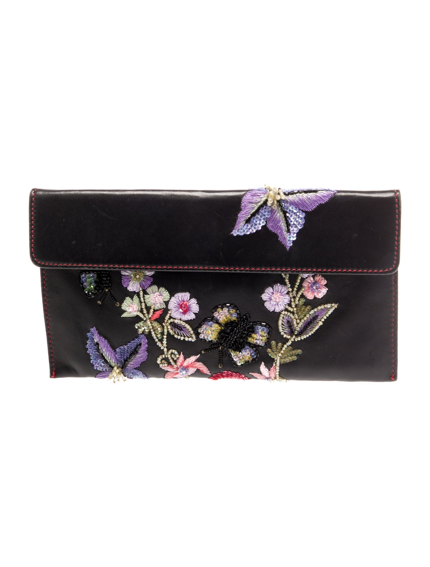 Giorgio Armani Leather Clutch