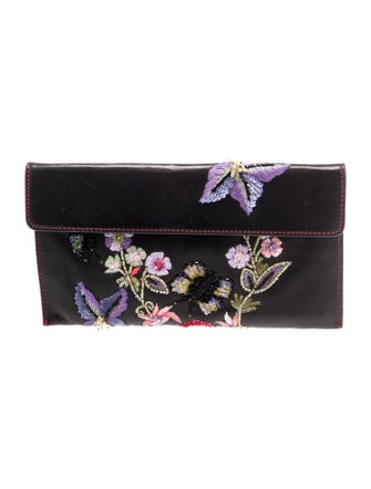 Giorgio Armani Leather Clutch
