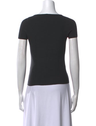 Giorgio Armani Scoop Neck Short Sleeve T-Shirt
