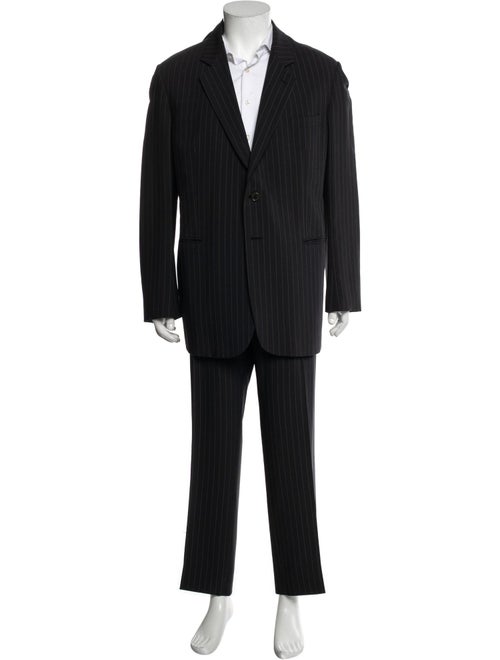 Giorgio Armani Wool Striped Two-Piece Suit