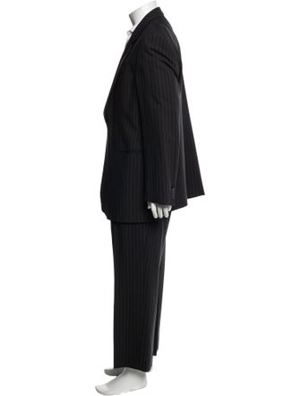 Giorgio Armani Wool Striped Two-Piece Suit