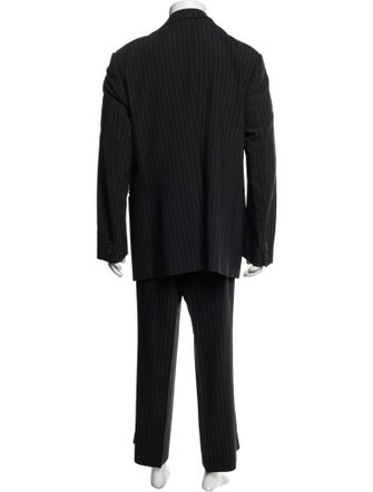 Giorgio Armani Wool Striped Two-Piece Suit