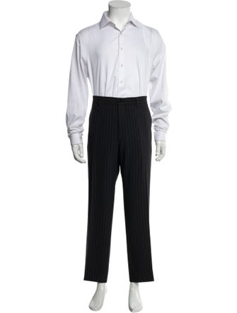 Giorgio Armani Wool Striped Two-Piece Suit