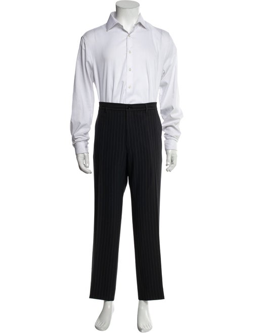 Giorgio Armani Wool Striped Two-Piece Suit