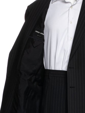 Giorgio Armani Wool Striped Two-Piece Suit