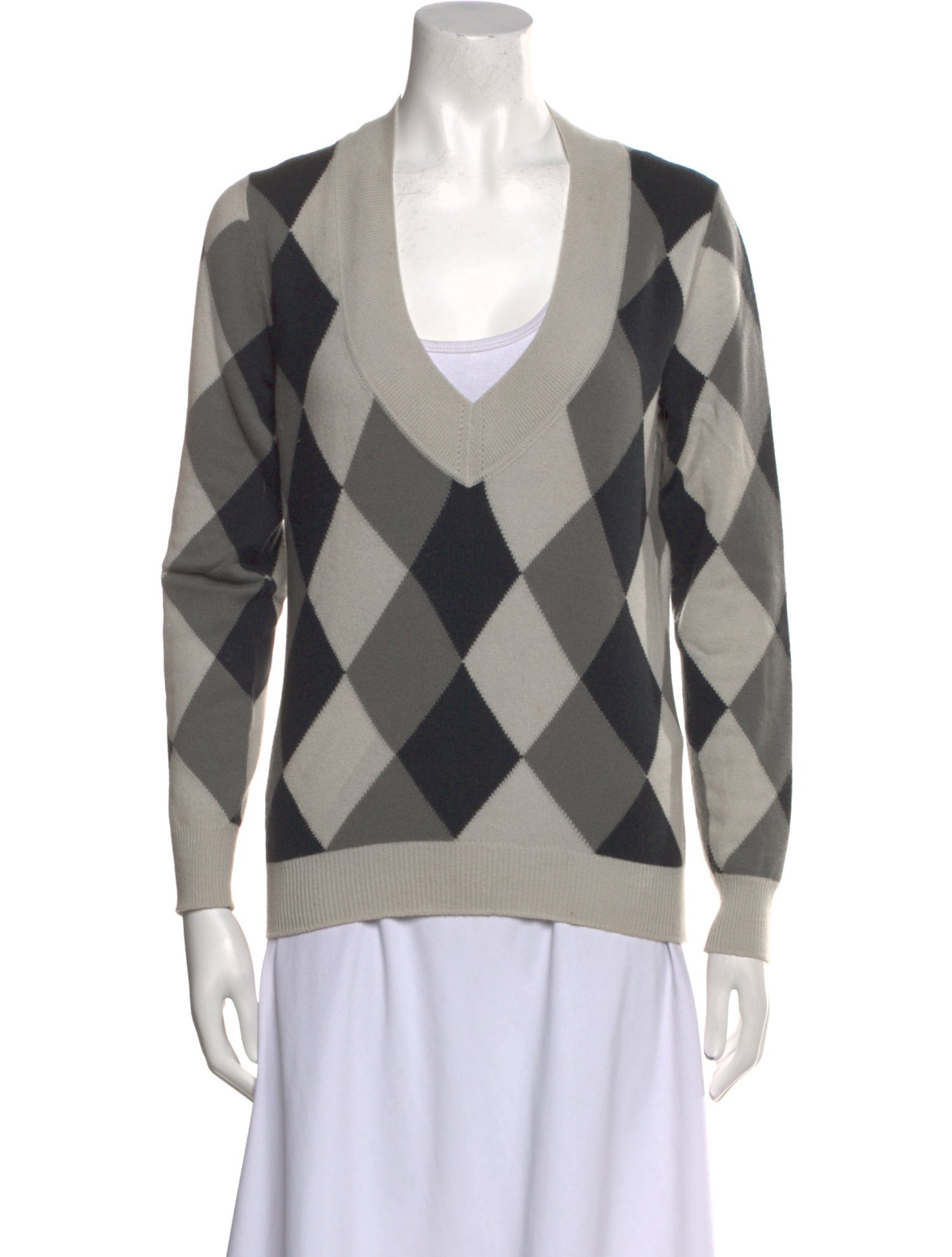 Giorgio Armani Cashmere Printed Sweater