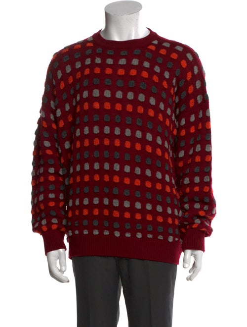 Giorgio Armani Striped Crew Neck Pullover