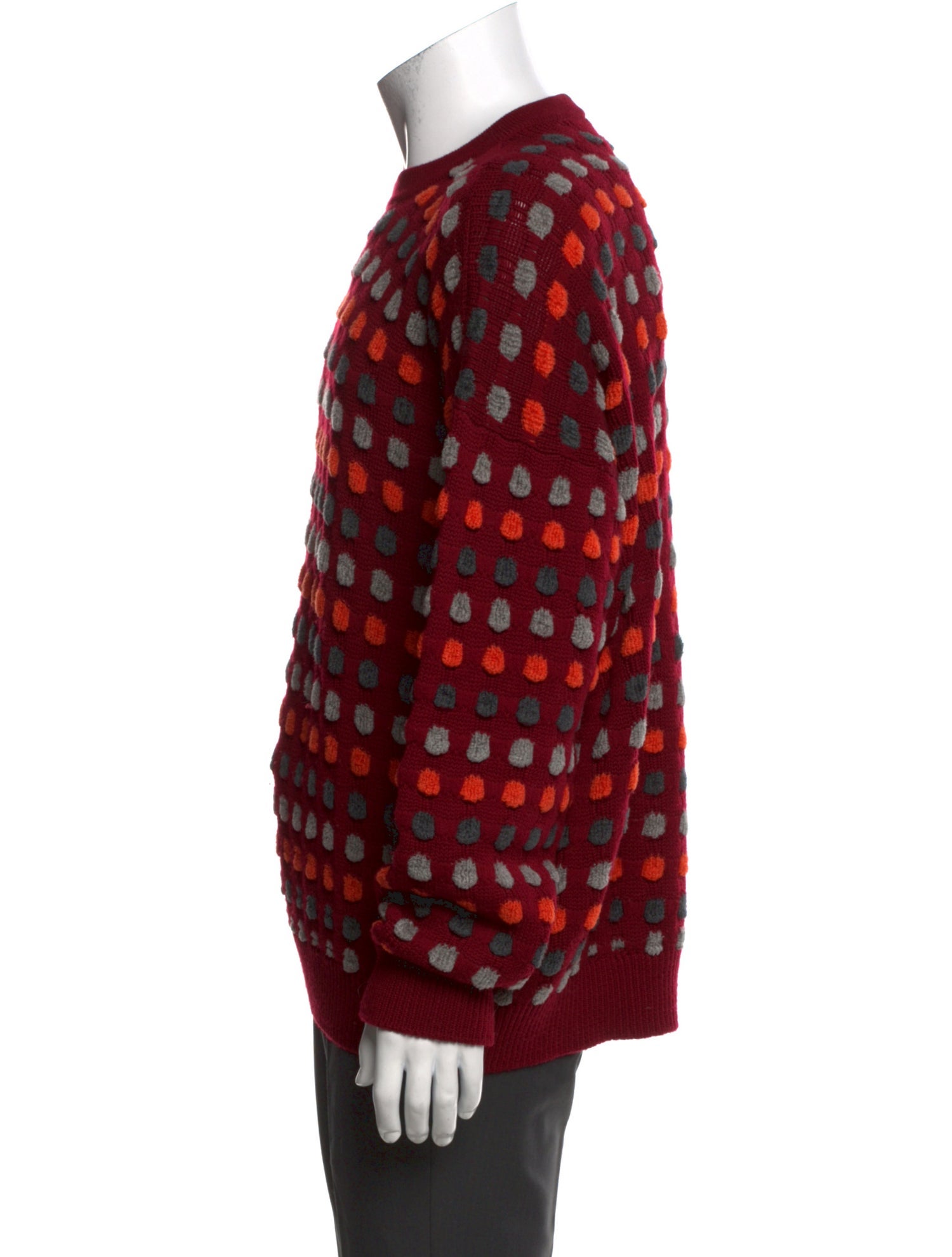 Giorgio Armani Striped Crew Neck Pullover