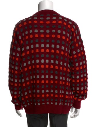 Giorgio Armani Striped Crew Neck Pullover