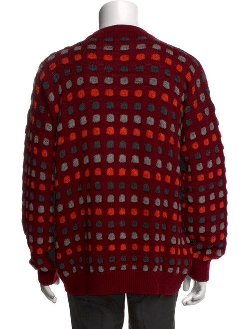 Giorgio Armani Striped Crew Neck Pullover