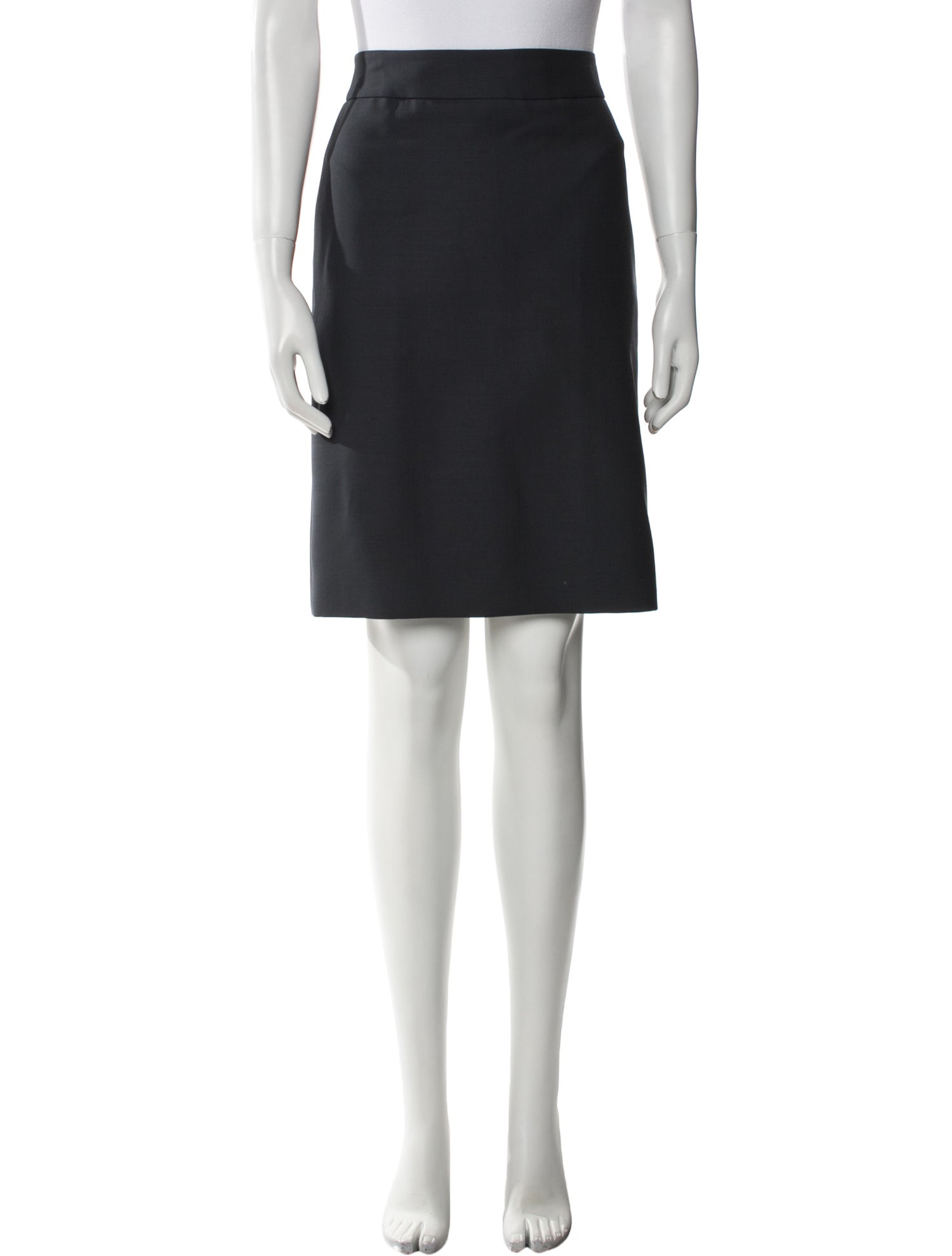 Giorgio Armani Wool Knee-Length Skirt