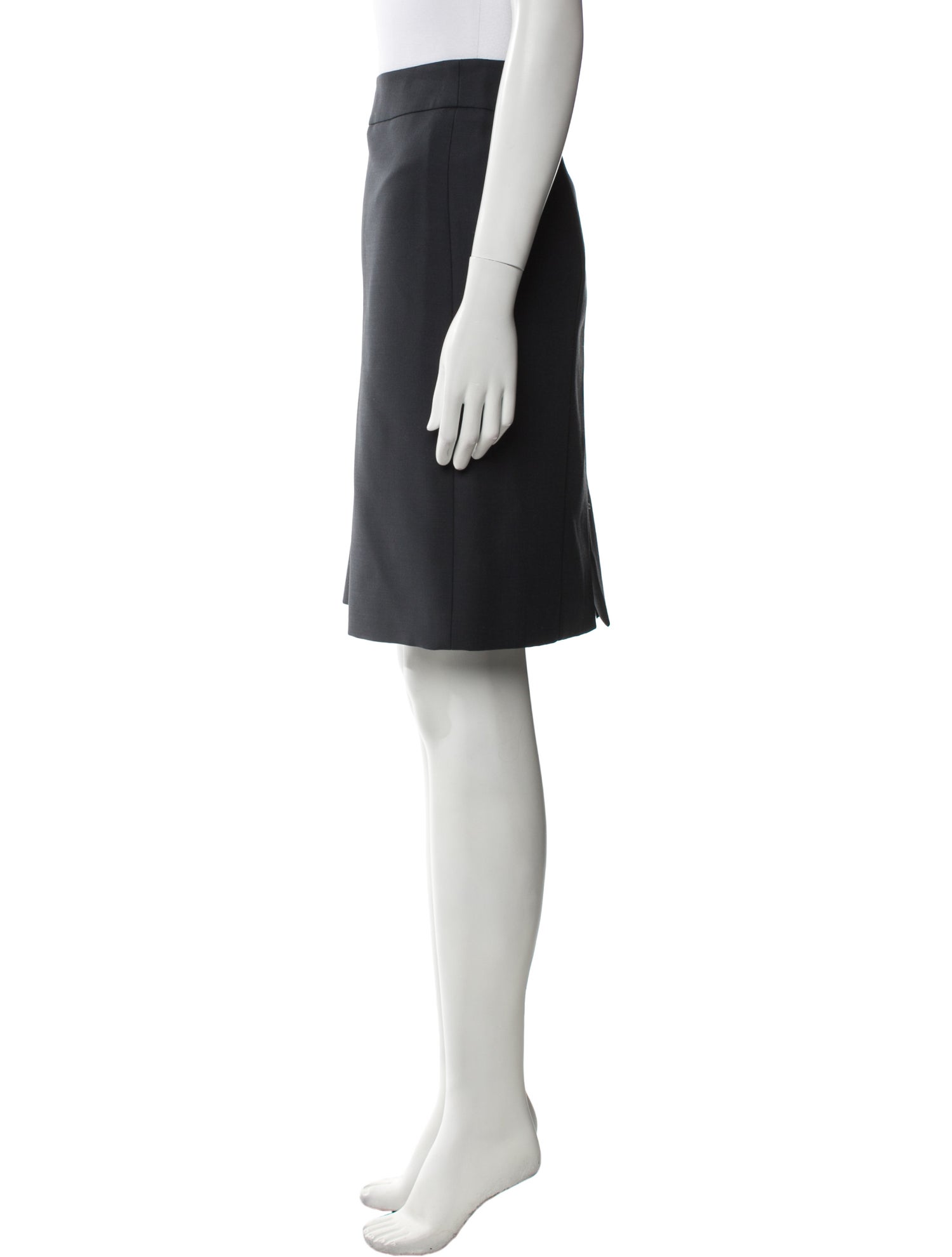 Giorgio Armani Wool Knee-Length Skirt